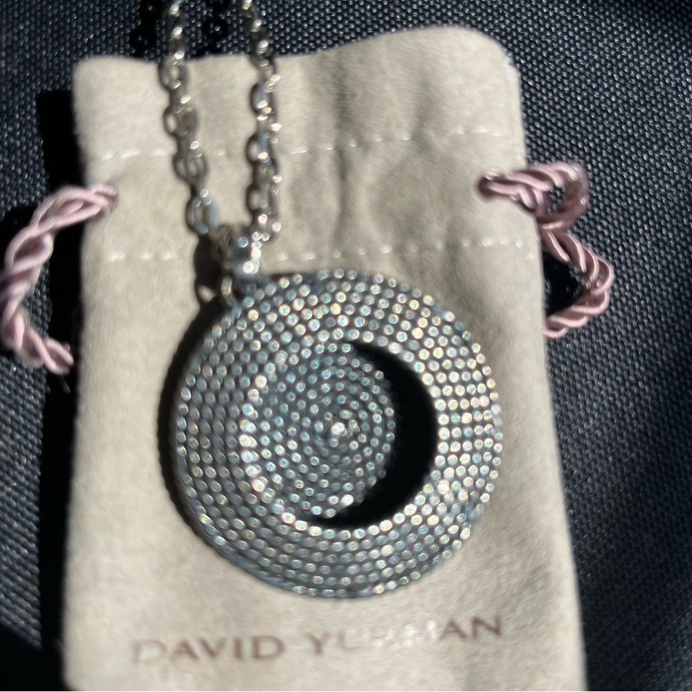 ✨SALE ✨David Yurman Diamond Starlight Cable Coil Pendant - Picture 3 of 7